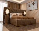Upholstered Bed - Image 4