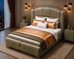 Luxury Upholstered Bed - Image 2