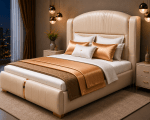 Luxury Upholstered Bed - Image 4