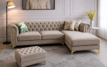 LUXURY L-SHAPED SOFA SET - Image 2