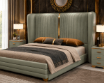 Premium Leather Upholstered Bed - Image 3
