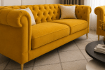 MODERN CHESTERFIELD SOFA SET - Image 2