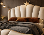 Shell - tufted Upholstered Bed - Image 4