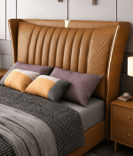 Luxury Panel Upholstered Bed - Image 3