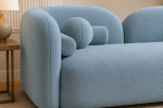 MODERN BOUCLÉ 3-SEATER SOFA - Image 2