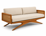 MID-CENTURY WOODEN SOFA - Image 4