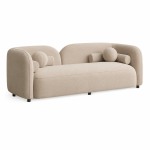 MODERN BOUCLÉ 3-SEATER SOFA