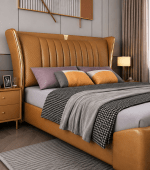 Luxury Panel Upholstered Bed - Image 4