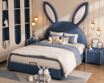 Bunny Upholstered Bed - Image 2