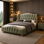 Luxury Upholstered Bed - Image 3