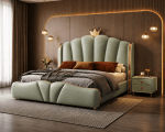 Shell - tufted Upholstered Bed - Image 3