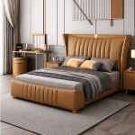 Luxury Panel Upholstered Bed - Image 2