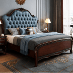 Wooden Curved Bed